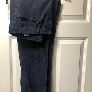 Men’s Banana Republic Factory navy corduroy pants